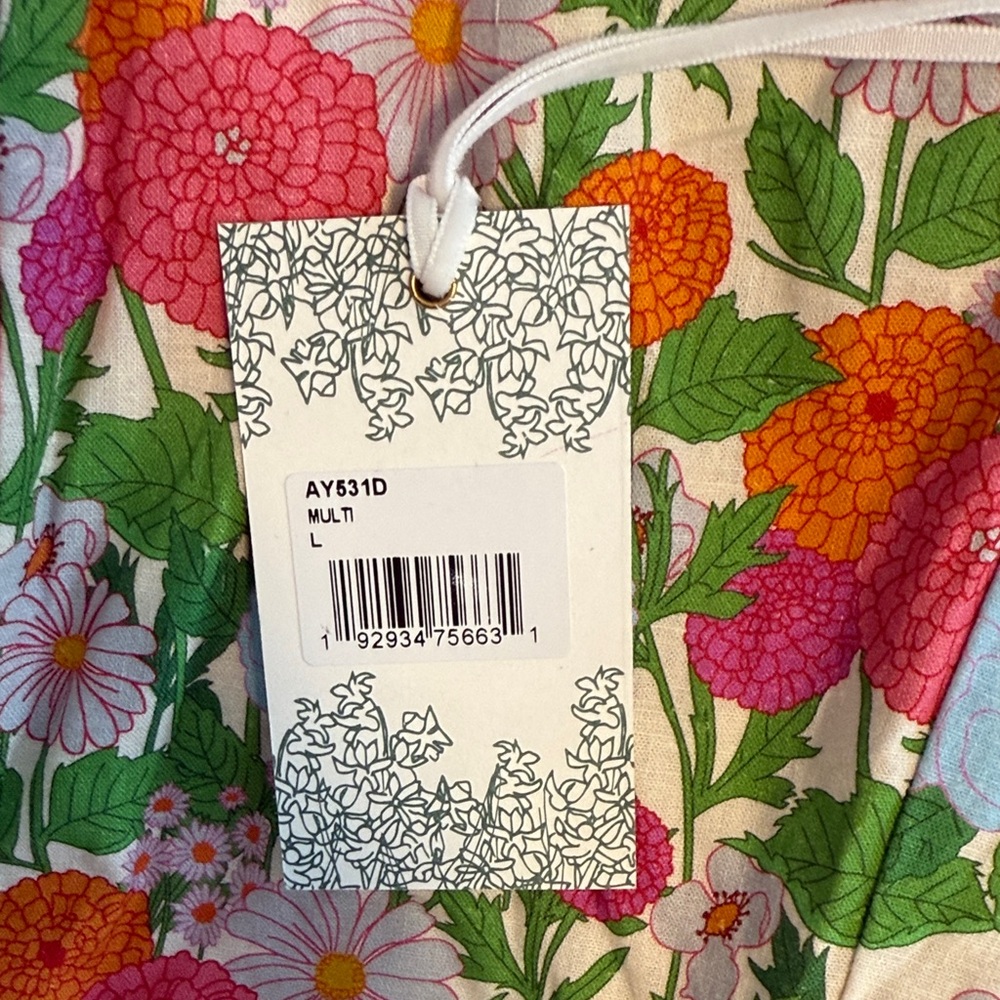 NWT Floral Mid-length dress - Picture 3 of 5